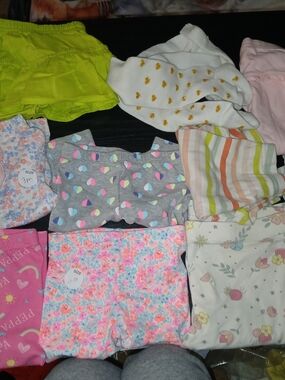 Girls' Multi-Color Mix Pants, Skort And Tights - Assorted Patterns